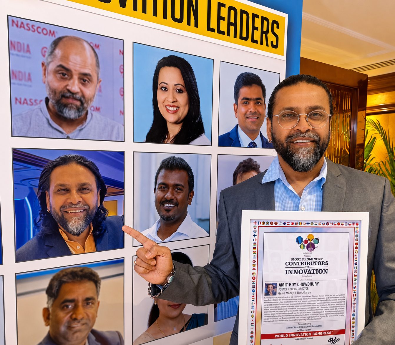 On the Innovation Leaders wall